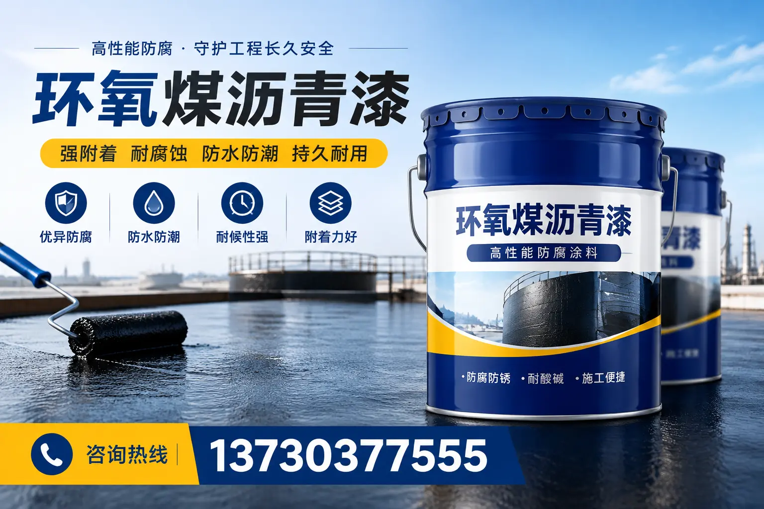 如何判断环氧煤沥青漆的质量?玉田消费者指南