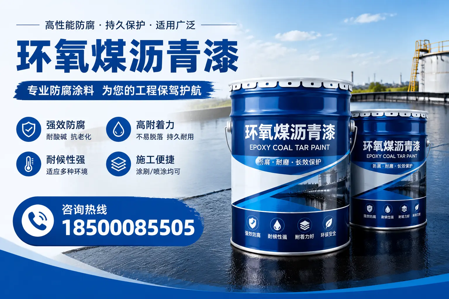 环氧煤沥青漆与其他漆类的比较，玉田用户的选择依据